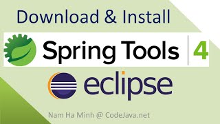 Download and Install Spring Tool Suite 4 Spring Tools 4 for Eclipse on Windows [upl. by Aneelas]