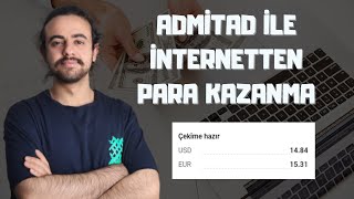 ADMİTAD İLE İNTERNETTEN PARA KAZANMA 2021 [upl. by Yelsnya]