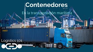 Contenedores en la transportación marítima [upl. by Guinna]