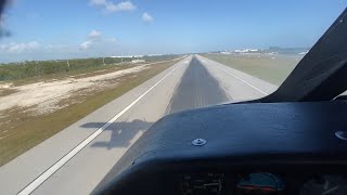 BrittenNorman Islander BN2 landing in Key West Florida [upl. by Dublin]