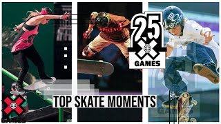 TOP SKATEBOARDING MOMENTS 25 Years of X  World of X Games [upl. by Castera]