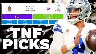 Week 4 NFL Prizepicks  Thursday Night Football DALNYG [upl. by Pauline]