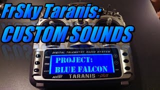 Taranis X9D Custom Sound Packs [upl. by Sivartal243]