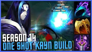 SEASON 14 NEW BEST BLUE KAYN BUILD [upl. by Solomon]