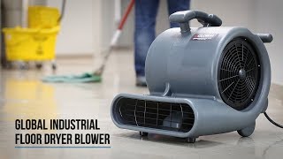 Global™ 34 HP 3 Speed Floor Dryer Blower [upl. by Sweyn]