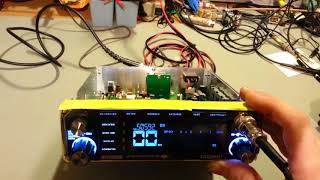 Uniden Bearcat 980SSB install of a 10 meter expansion board [upl. by Adai888]