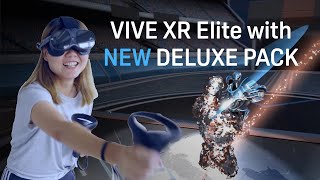 VIVE XR Elite With Deluxe Pack A New PC VR Experience [upl. by Auroora424]