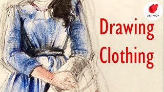 HOW I DRAW CLOTHES  PAINTING GUIDE [upl. by Gladstone]