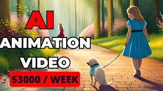 How to Make an Animated Cartoon Video With AI  AI Animation Tools [upl. by Anaihr]