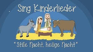 Stille Nacht heilige Nacht  Weihnachtslieder zum Mitsingen  Sing Kinderlieder [upl. by Attennaej905]