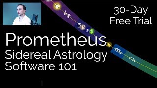 Prometheus Sidereal Astrology Software 101  Free 30Day Trial [upl. by Rimma950]