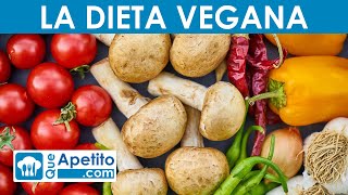 Dieta Vegana Qué es Beneficios Pros y Contras  QueApetito [upl. by Suillenroc]