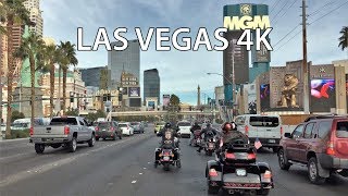 Driving Downtown  Las Vegas 4K  USA [upl. by Berns256]