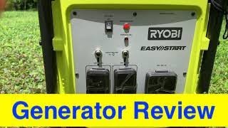 Part 4  Ryobi RYi4022X  4000Watt Inverter Generator  Final Review [upl. by Gertie620]