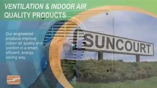 TW208 Install Video  Suncourt ThruWall Room to Room Transfer Fan [upl. by Akemrej]