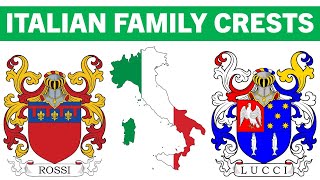 Italian Family Crests [upl. by Aeel553]