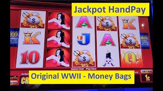 Jackpot Handpay on the Original Wicked Winnings II Aristocrat Game [upl. by Lenra242]