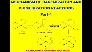 Mechanism of Racemization and Isomerization Part1 [upl. by Lynnette238]