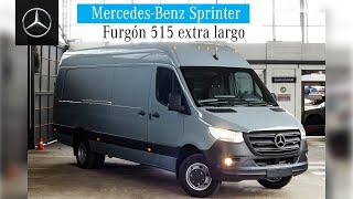 MercedesBenz Sprinter Furgón 515 Extra Largo MBUX  Autolider Uruguay [upl. by Gio]