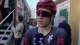 Alberto Dainese  Interview at the finish  Trofeo Ses SalinesFelanitx 2024 [upl. by Lucchesi]