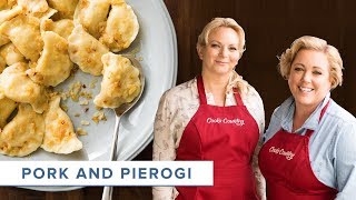 How to Make Homemade Pierogi and a Tender Juicy Pork Roast [upl. by Nirroc]