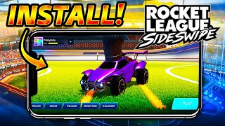 How to Install amp Play Rocket League SideSwipe Rocket League Mobile [upl. by Siulesoj]