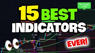 15 Best Trading Indicators After 10000 Tests 100 ALWAYS WIN [upl. by Fabron]