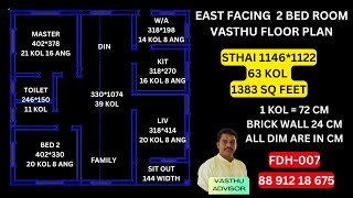 east facing duplex house plans per vastu [upl. by Louanna]