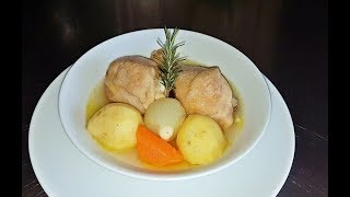 Healthy Chicken Boiled Recipe Boned Chicken [upl. by Lazes]