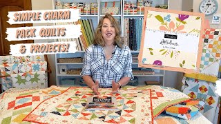 Simple Charm Pack Quilts and Projects [upl. by Skyler]