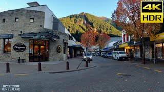 【4K HDR】Walk Tour Queenstown New Zealand [upl. by Nae]