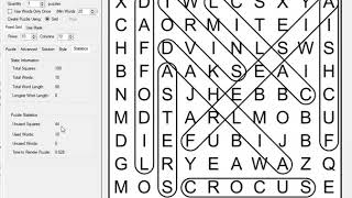 How To Create Word Search Puzzles With Puzzle Maker Pro  Standard Word Search [upl. by Assed765]