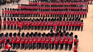 Trooping the Colour 2014 German [upl. by Odoric862]