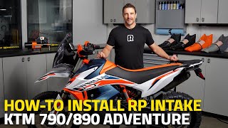 HOWTO INSTALL RP INTAKE SYSTEMS  KTM 790890 ADVENTURE [upl. by Heady822]