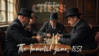 The Immortal Game How Anderssen Checkmated with Just a Knight and Bishop chess chessgame [upl. by Acalia]