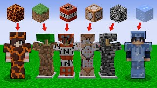 bqThanh và Ốc Chế Tạo Ra Những Bộ Giáp Siêu Mạnh Từ Tất Cả Các Block Trong Minecraft [upl. by Ecnadnak]