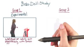 Bobo doll study  Intro to Psychology [upl. by Marou714]