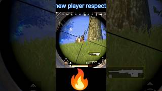 🔥 new player respect  short video bgmi viralvideo [upl. by Aiciruam]