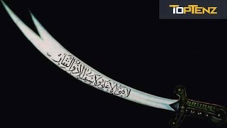 Top 10 Famous and DEADLY SWORDS And Their History [upl. by Aleakam]