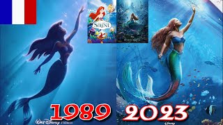 La Petite Sirène 19892023 Comparatif des chansons VF [upl. by Onilegna]