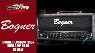 Bogner Ecstasy 3534 Mini Amp Head Review [upl. by Chapland]