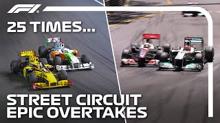 25 Times Drivers Made Epic Overtakes At Street Circuits [upl. by Cheryl565]