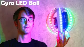 How to Build a Gyro Controlled RGB LED Ball  James Bruton [upl. by Chenee]