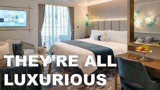 Crystal Serenity Tour of Seven Different Cabins [upl. by Esirehc]