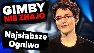 Najsłabsze Ogniwo czyli Kazimiera Szczuka poniża uczestników  GIMBY NIE ZNAJO [upl. by Noleta670]