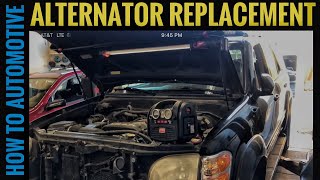 20002007 Toyota Sequoia How To Replace Alternator 47l Engine [upl. by Robinetta]