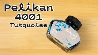 Pelikan 4001 Turquoise  60ml of Awesome [upl. by Newo269]