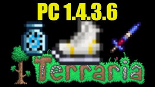 Terraria PC 1436  Ice SkatesBlizzard In A Bottle Seed With Bonus Enchanted Sword [upl. by Tegdirb977]