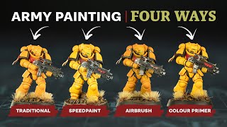 Army Painting  Four Ways [upl. by Madelle]