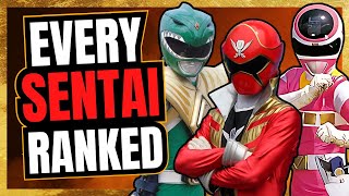 Every SUPER SENTAI Season RANKED  From Worst To Best [upl. by Body]